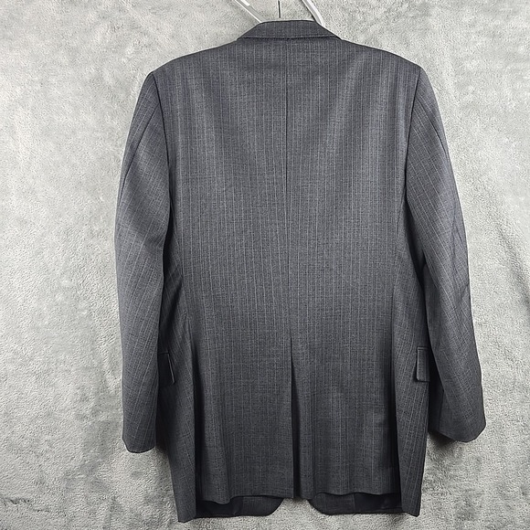 Hicky Freeman Sport Coat Mens 38R Loro Piana Tasmanian Super 120s Gray Blazer - Picture 2 of 12
